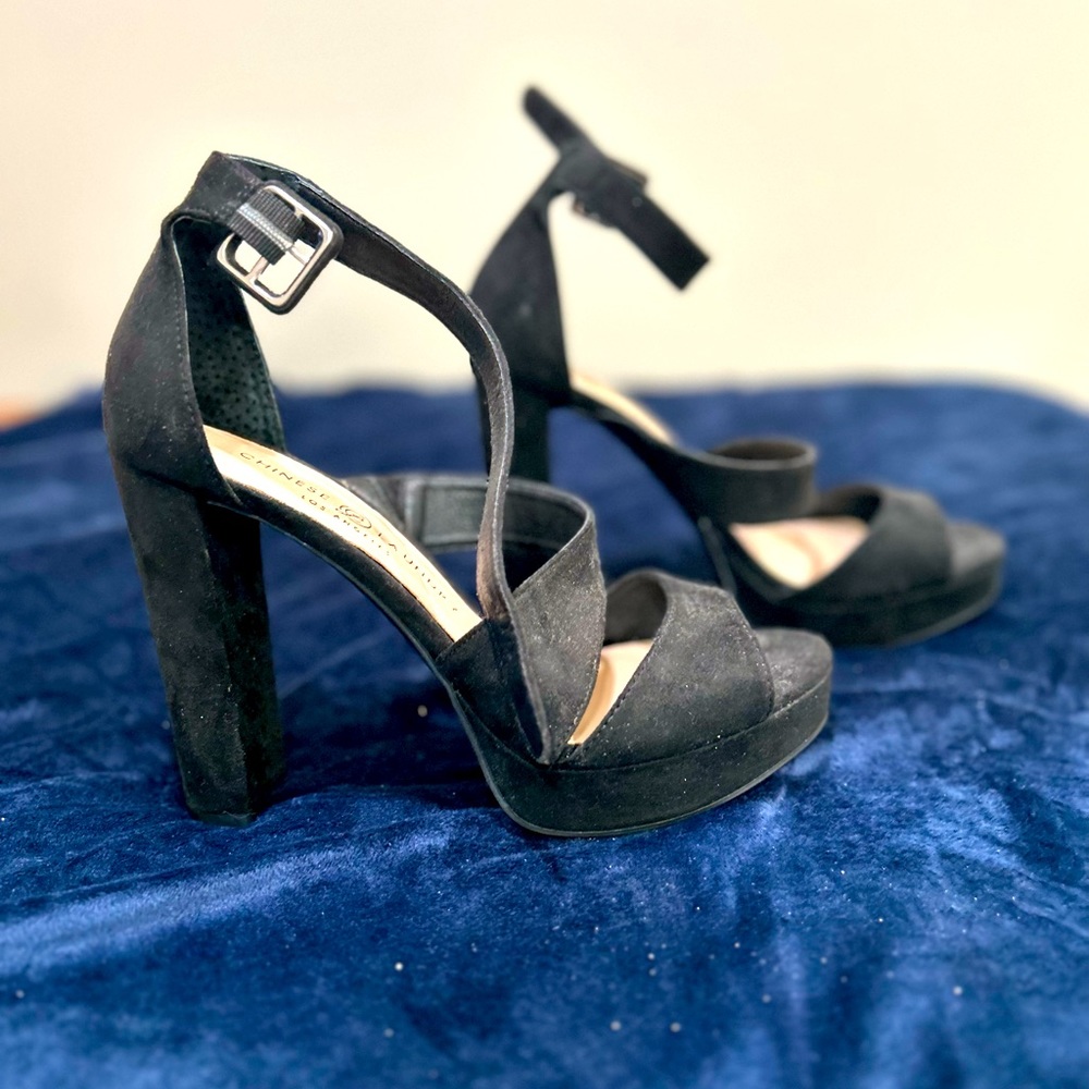 Chinese Laundry Platform Sandals Sz 8